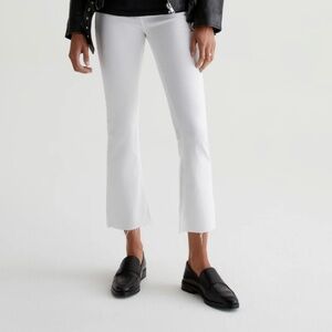 AG Jeans Jodi Crop White 26